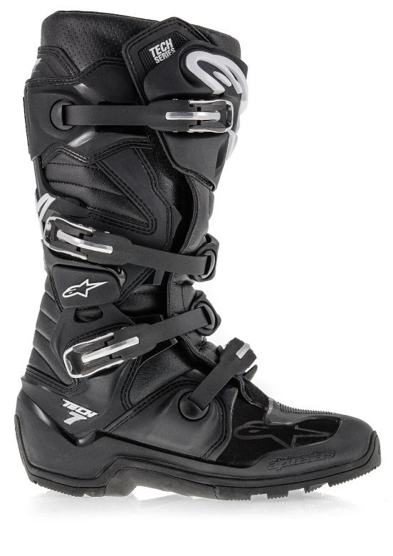 Alpinestars Tech 7 Enduro Black Boots - Motorcycle Closeouts by