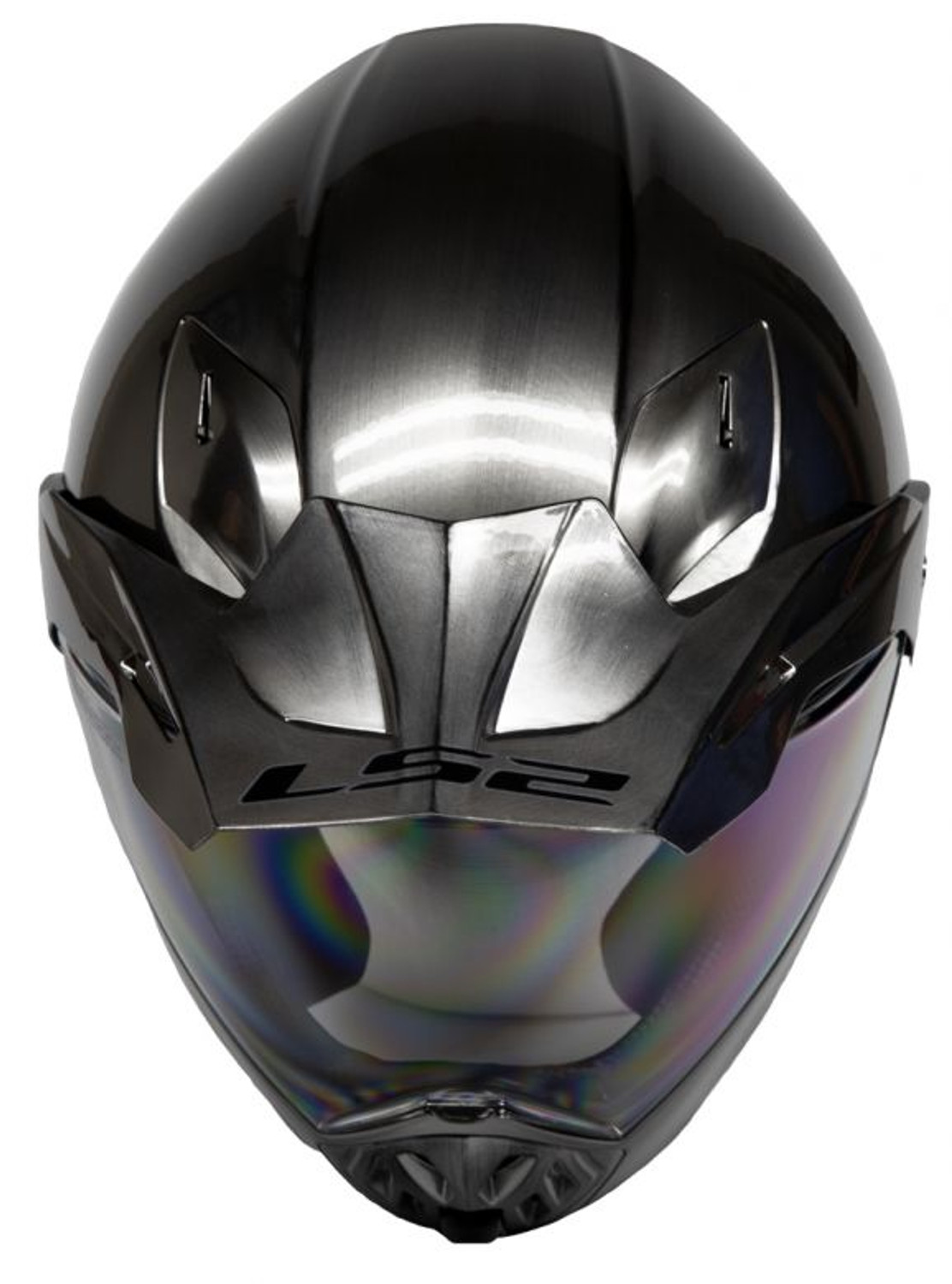 LS2 Street Fighter Snell Helmet - Brushed Alloy - Motorcycle