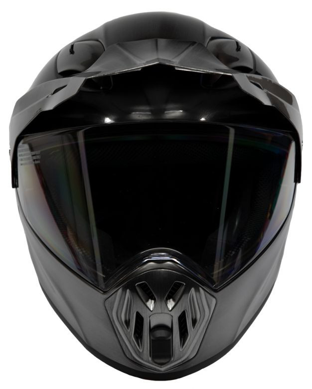 LS2 Street Fighter Snell Helmet - Brushed Alloy - Motorcycle