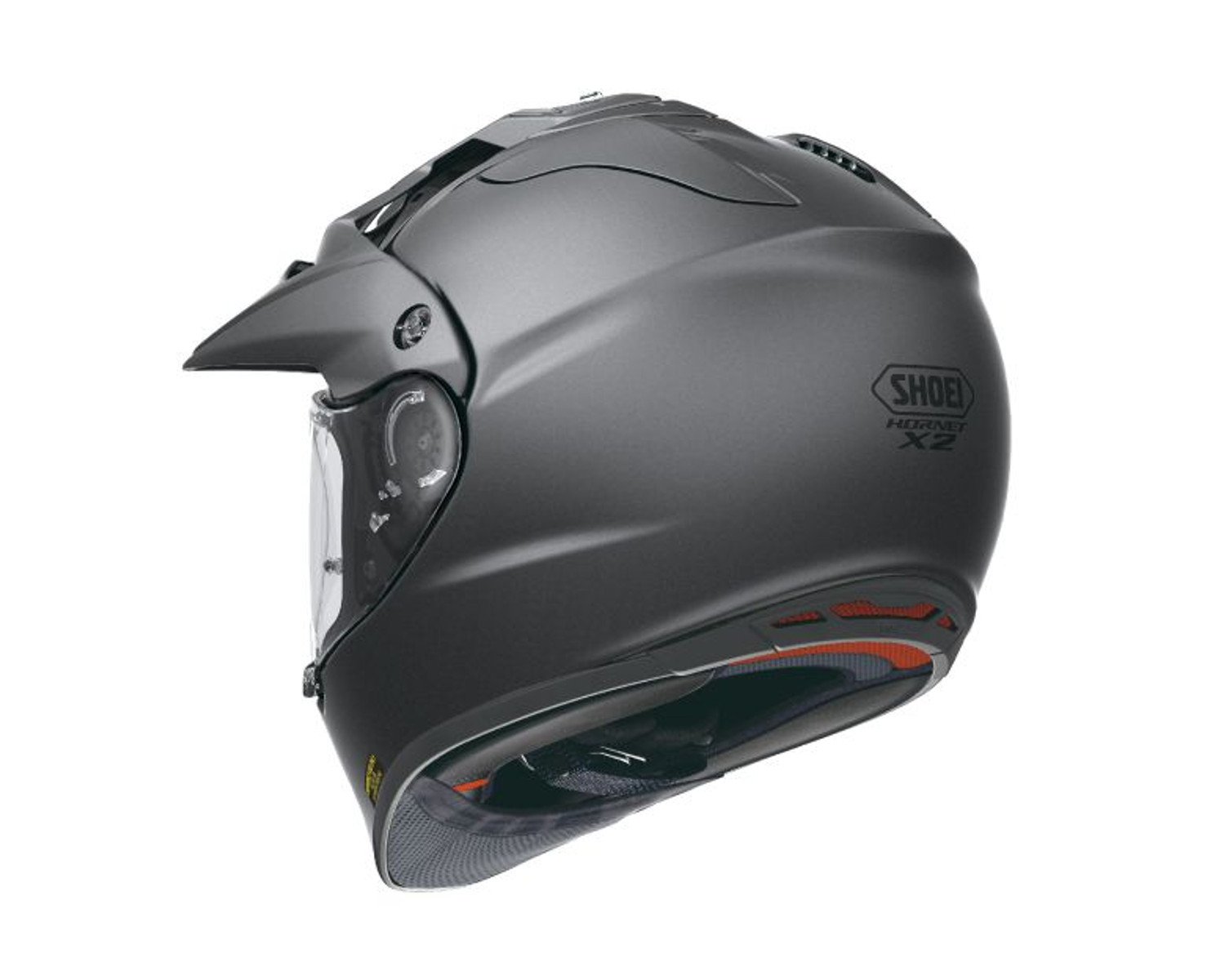 SHOEI HORNET ADV マットディープグレー XXL Shoei Hornet X2 Dual Sport Helmet - Motorcycle Closeouts by