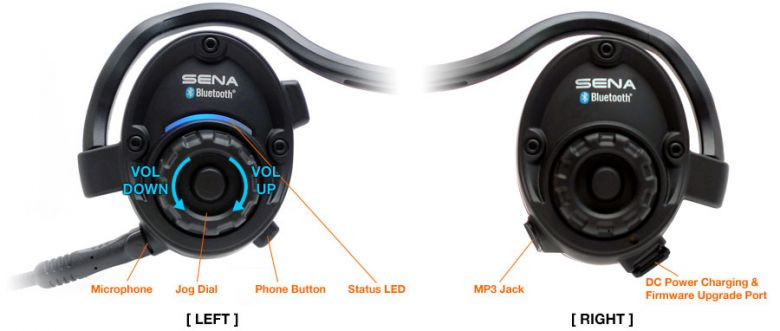 Sena SPH10 Bluetooth Stereo Headset/Intercom - Motorcycle