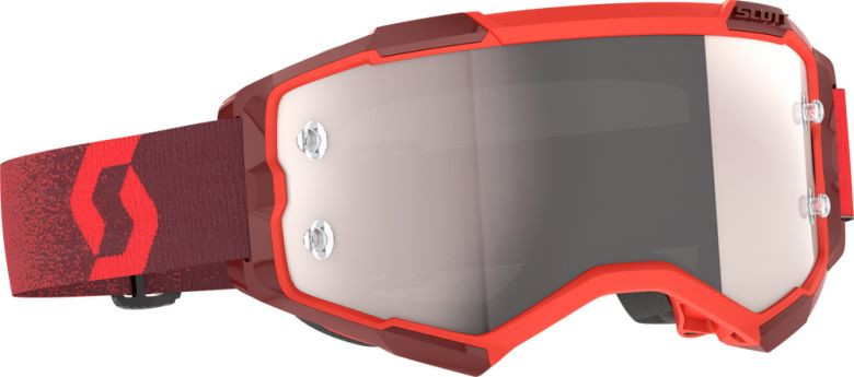 Scott Fury Goggles - Chrome - Motorcycle Closeouts by Rider