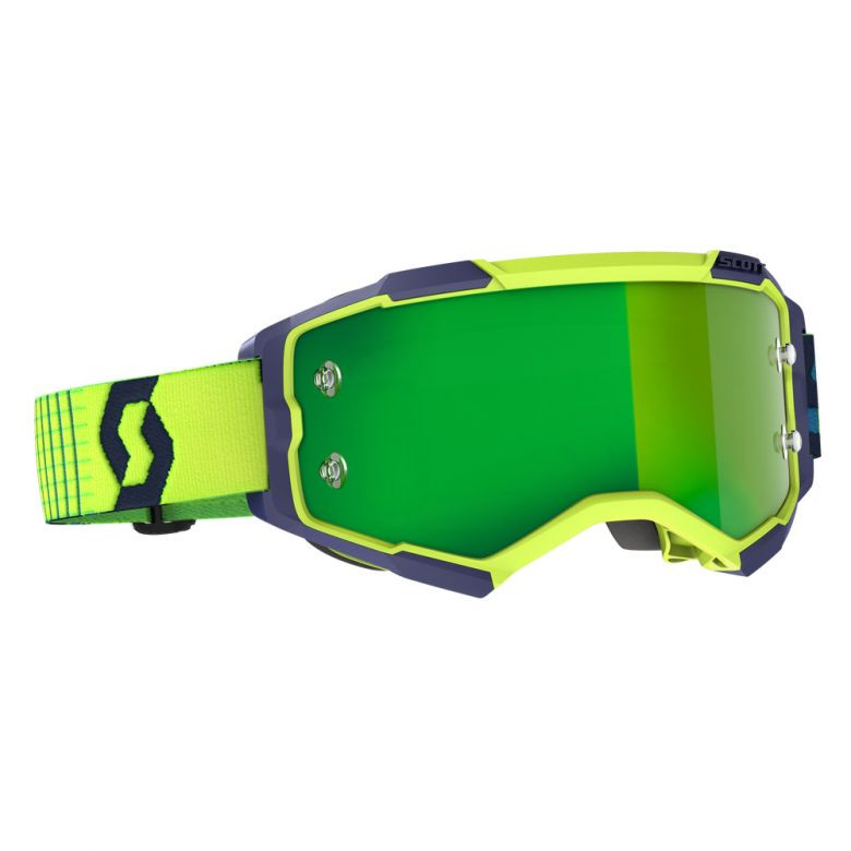 Scott Fury Goggles - Chrome - Motorcycle Closeouts by Rider