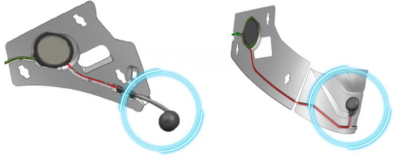 HJC Smart 20B Bluetooth Communication System by Sena Motorcycle