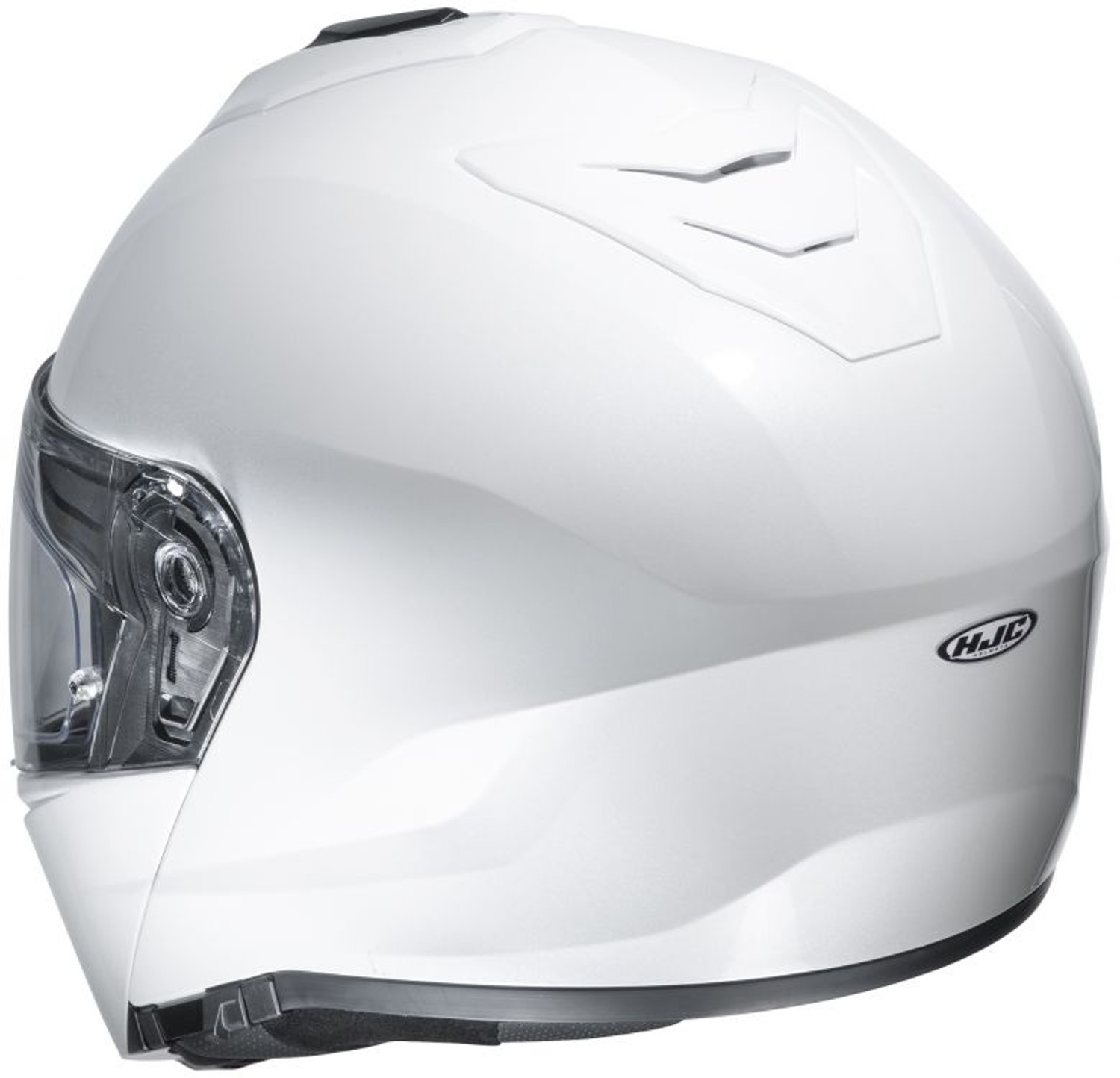 HJC i90 ホワイト システムヘルメット　M Amazon.com: HJC i90 Solid Natural Motorcycle Helmet, DOT