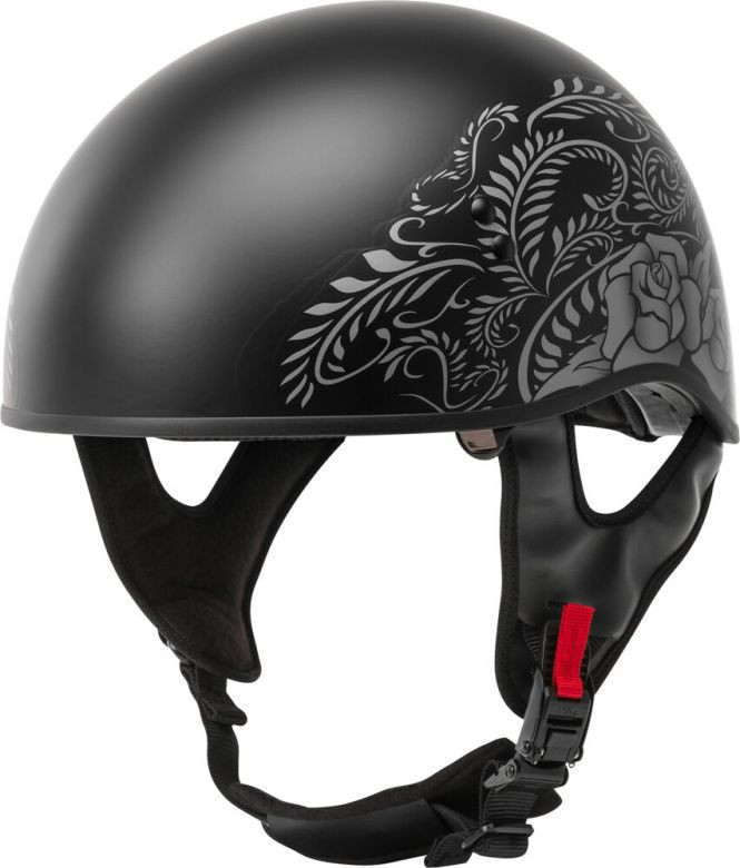 GMax HH65 Naked Half Helmet - Rose - Motorcycle Closeouts by Rider
