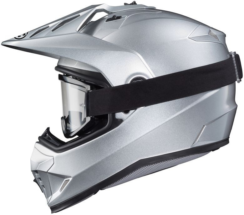 HJC DS-X1 Solid Dual Sport Helmet - Motorcycle Closeouts by Rider