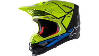 Alpinestars Supertech SM8 Factory Yellow Helmet