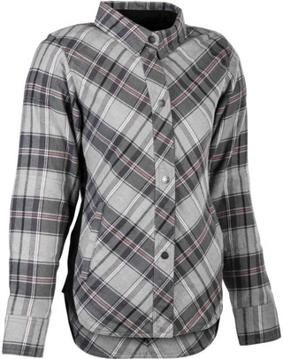 Highway 21 Womens Rogue Riding Flannel Armored Shirt - No Shipping to CA or NY