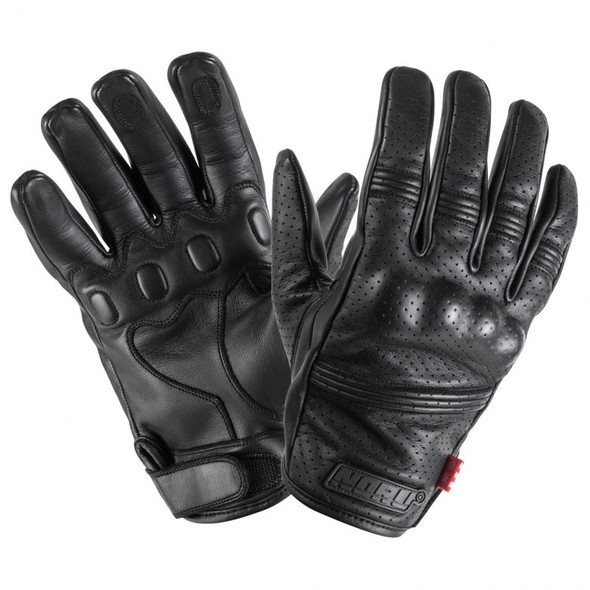Noru Furo Perforated Leather Gloves - Motorcycle Closeouts by