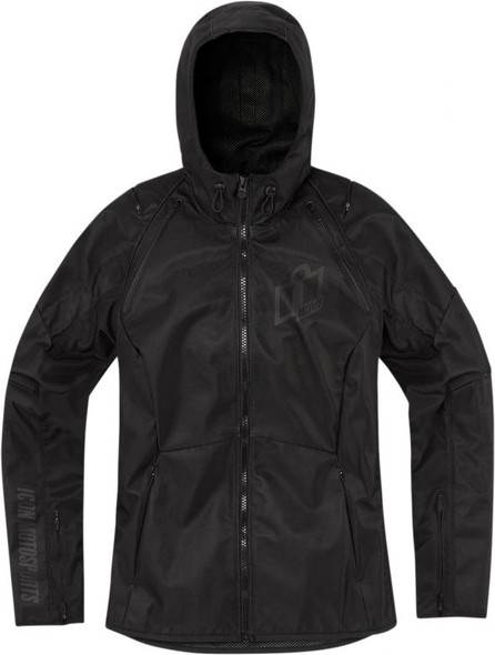 Icon Womens Overlord SB2 Jacket - Stealth - Motorcycle Closeouts