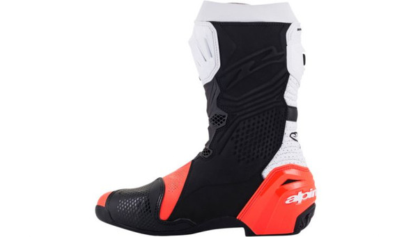 Black/White/Red/Fluorescent Inside Detail