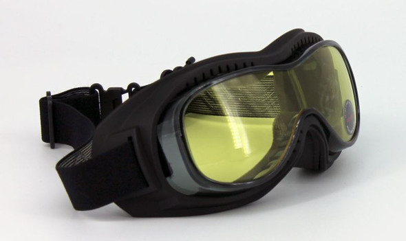 Black With Yellow Lens