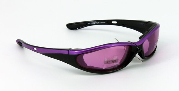 Purple With Rose Mirror Lens