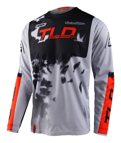 Troy Lee Designs Scout GP Jersey Peace & Wheelies Burgundy/Dark Gray S