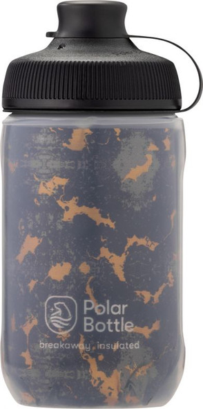 Polar Breakaway Wave Water Bottle 24oz Charcoal/Black