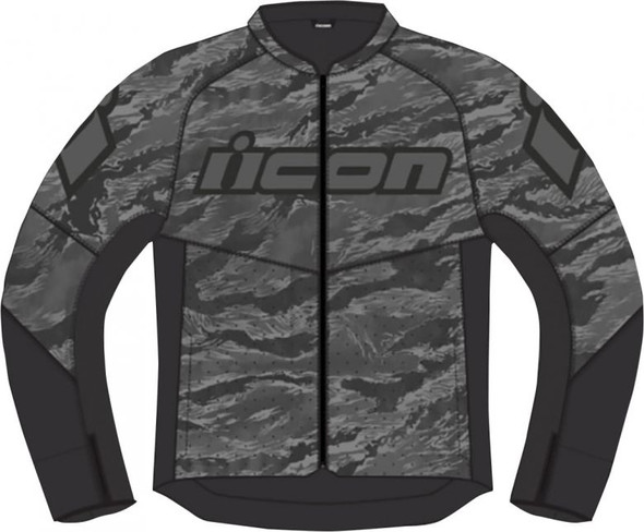 Icon Hooligan Ultrabolt Black Perforated Jacket - Motorcycle