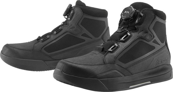 ICON CARGA CE 29.0㎝ Icon Carga CE Boots - Black | Motorsport Freaks