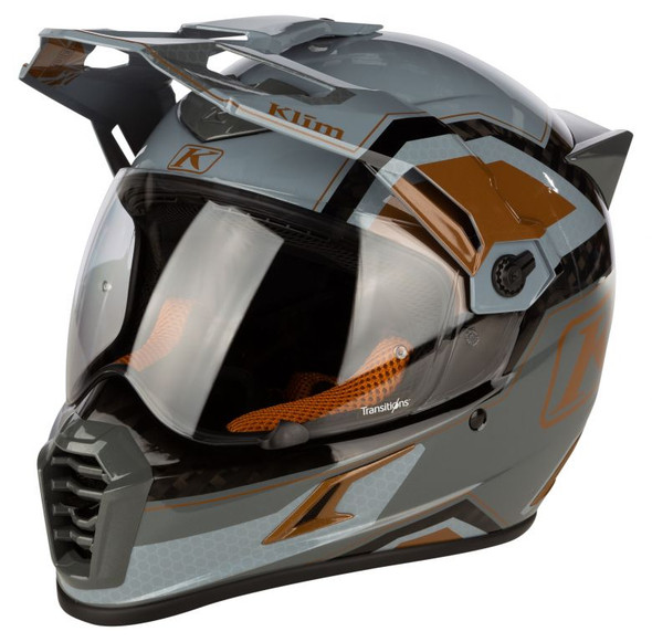 Klim Krios Pro Rally Helmet with Transitions Shield - Motorcycle
