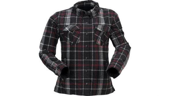 ROARINGRAD ♥ FLANNEL CHECK OVER HOOD SHIRT /追跡付 Z1R Timber Flannel Riding Shirt with Hood - Motorcycle