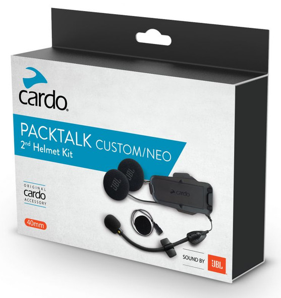 Cardo Packtalk or Packtalk Slim Audio Kit for 2nd Helmet