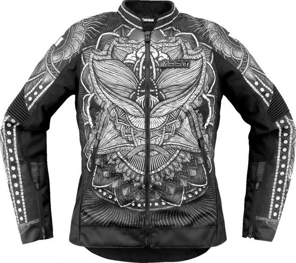 Icon Womens Overlord SB2 Jacket - Stealth - Motorcycle Closeouts