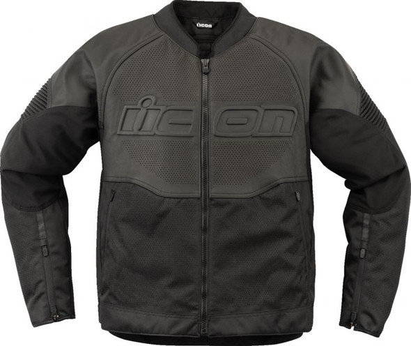 Icon Mesh AF Leather Jacket - Motorcycle Closeouts by Rider