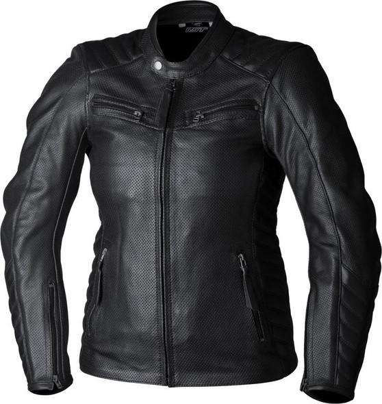 RST Womens S1 CE Leather Jacket - Motorcycle Closeouts by
