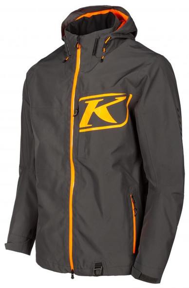 Asphalt/Strike Orange