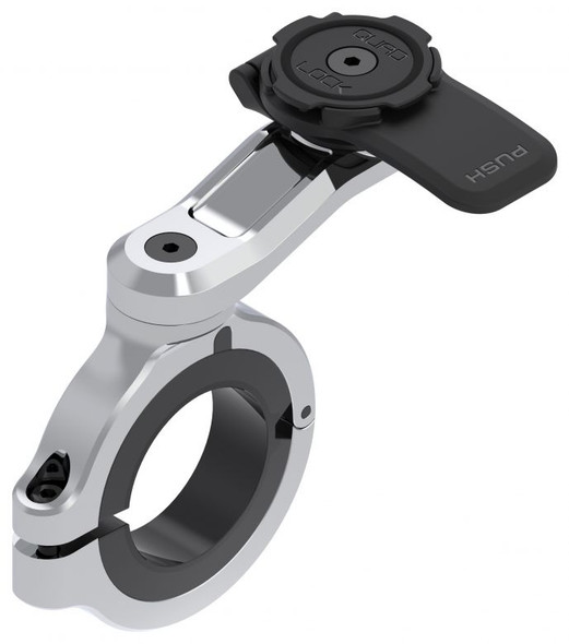 Quad Lock Motorcycle Handlebar Mount Pro Chrome - Motorcycle