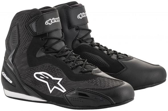 Alpinestars Faster-3 Rideknit Black/Red/Yellow Riding Shoes