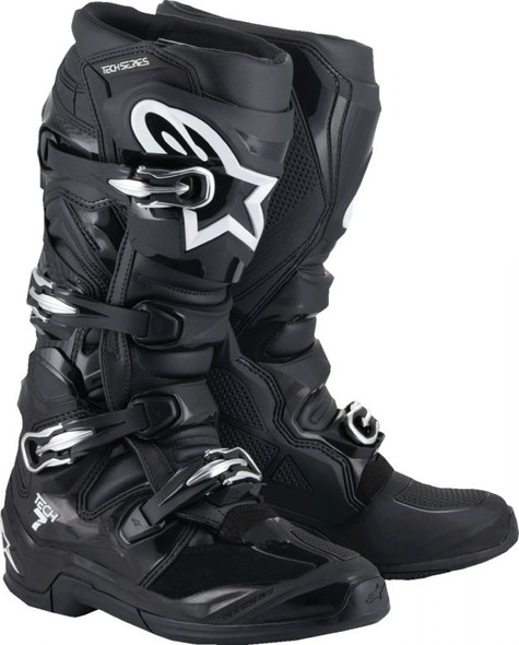 Alpinestars Tech 7 Black/Red Boots - 2025 - Motorcycle Closeouts