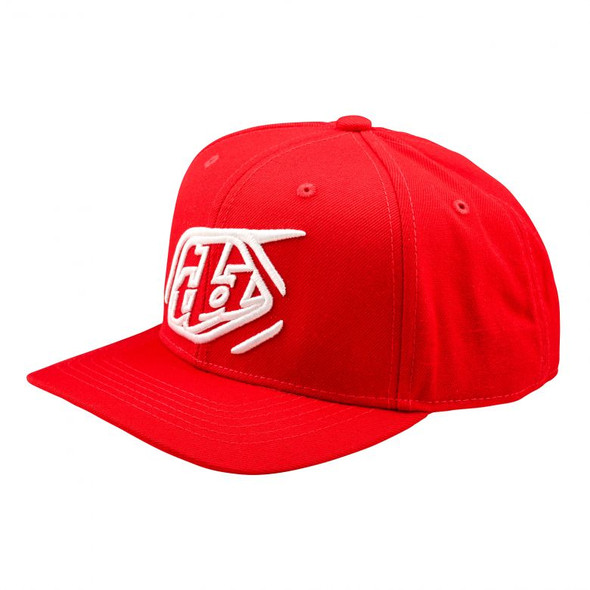Troy Lee Designs Snapback Trucker – Logo TLD Bolt Rilievo, Regolabile, Taglia Unica – Cappello Uomo