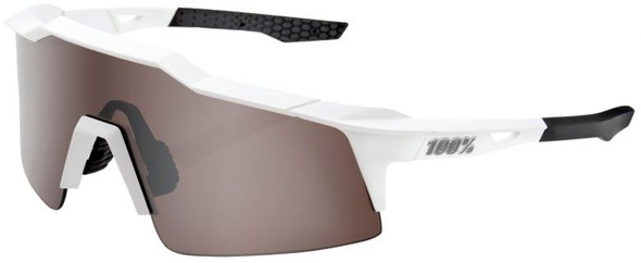 Matte White With Hyper Silver Mirror Lens