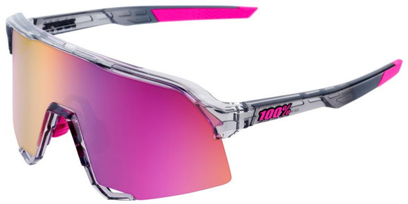 Soft Tact Black With Purple Multilayer Mirror Lens