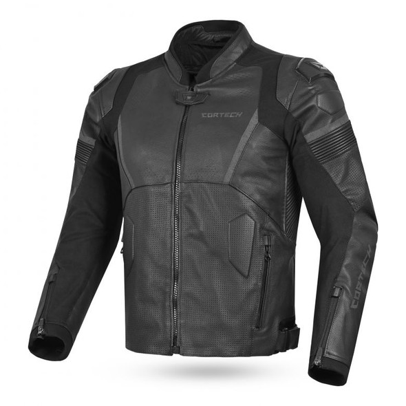 Cortech Speedway Chicane Leather Jacket - Motorcycle Closeouts by