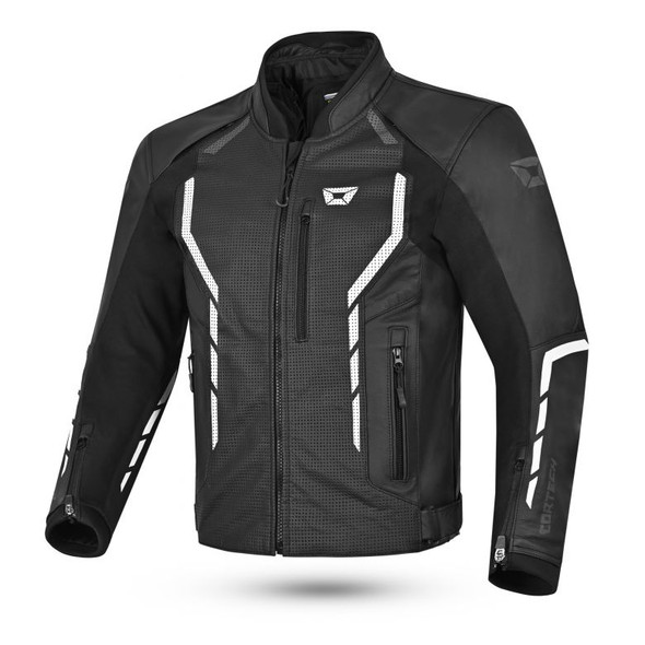Cortech Revo Leather Jacket - Motorcycle Closeouts by Rider
