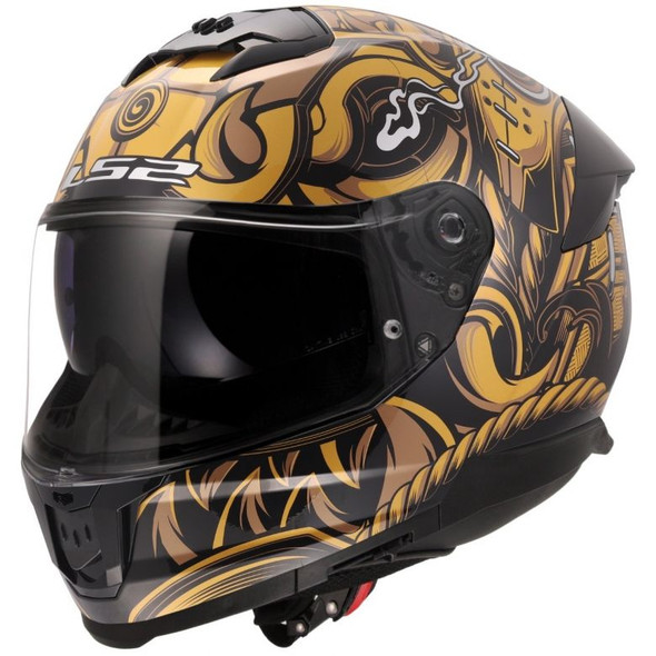 LS2 Stream II Fury Black Helmet - Motorcycle Closeouts by Rider