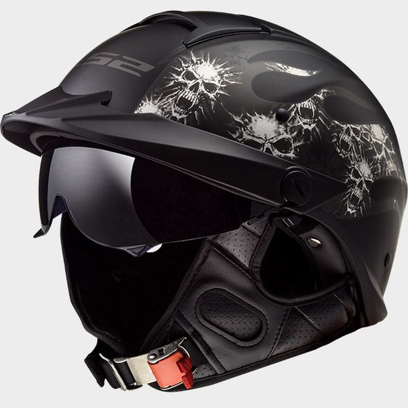 LS2 Bagger Half Helmet - Motorcycle Closeouts by Rider Approved LLC