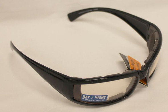 Black With Clear Lenses