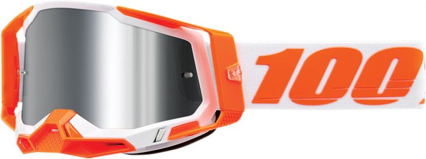 Orange With Silver Flash Mirror Lens