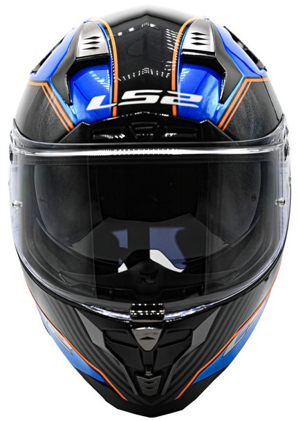 Blue Krome Front Detail