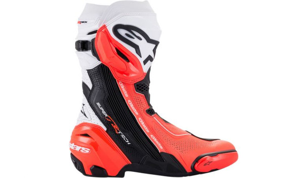 Black/White/Red/Fluorescent Outside Detail