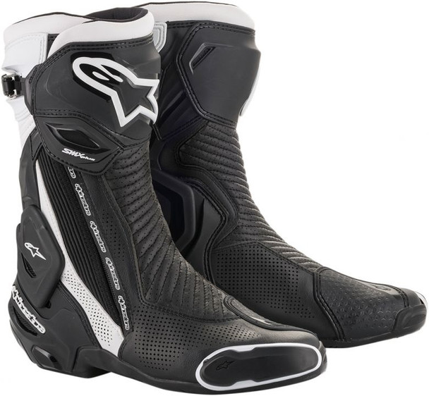 alpinestars SMX PLUS ブラック 41 Alpinestars SMX Plus V2 Vented Boots - Motorcycle Closeouts