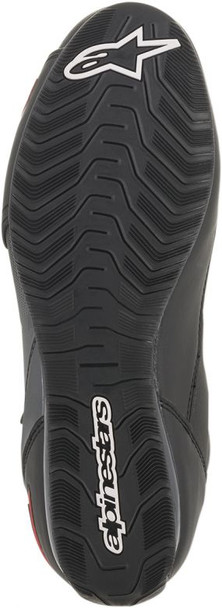 Black/Grey/Red Sole Detail