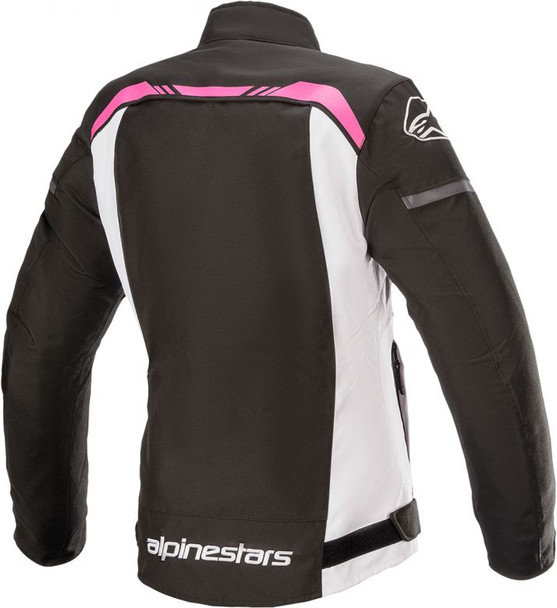 Black/White/Fuchsia Rear Detail