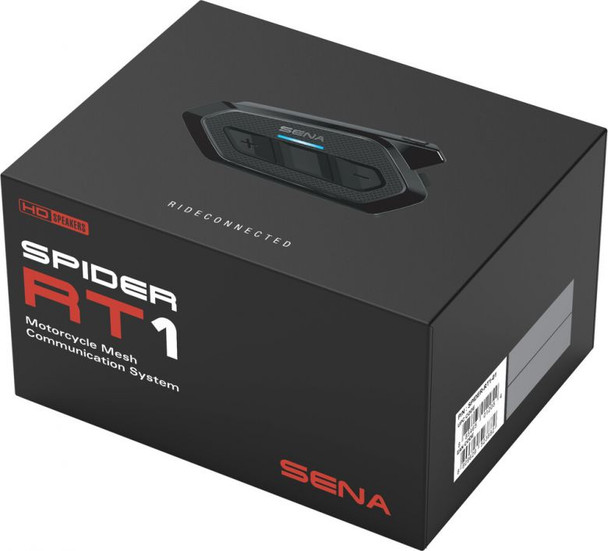 Sena Spider RT1 Bluetooth/Mesh Headset/Intercom - Single Pack