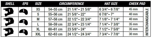 Sizing Info