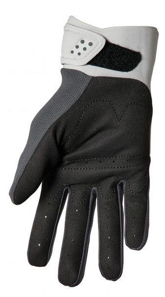 Grey/Charcoal Palm Detail