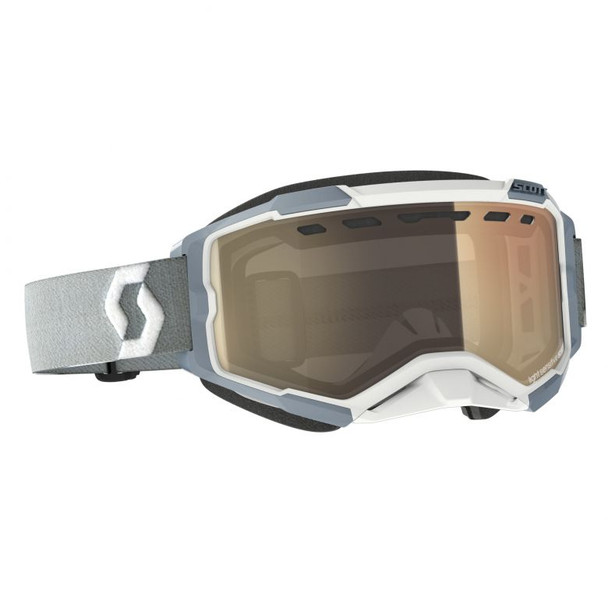 White/Grey With Bronze Chrome Lens